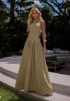 VESTIDO LONGO DECT ASSIMETRICO FEMININO MATCHA PERFECT WAY