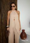 Perfect Way - BLUSA FEMININA ALONGADA C/ TOP nude