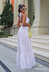 VESTIDO LONGO  BRANCO PERFECT WAY