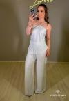 BLUSA FEMININA ASSIMÉTRICA 447 OFF WHITE PERFECT WAY