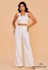 CALÇA PANTALONA  OFF WHITE PERFECT WAY