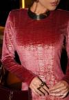 VESTIDO CURTO FEMININO ROSA ENVELHECIDO PERFECT WAY