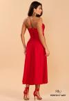 SAIA FEMININA EVAZÊ MAXI MIDI VERMELHO PERFECT WAY