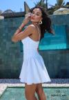 VESTIDO CURTO off white PERFECT WAY