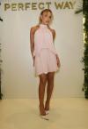VESTIDO SOLTO C/ PLA FLUIDA FEMININO ROSA PERFECT WAY