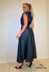 SAIA MAXI MIDI  PRETO PERFECT WAY