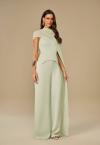 CORPETE C/ FAIXA FEMININO verde claro. PERFECT WAY