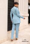 CONJUNTO FEMININO BLAZER + COLETE AZUL PERFECT WAY