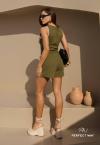 SHORTS FEMININO verde folha PERFECT WAY