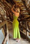 VESTIDO MAXI MIDI     VERDE PERFECT WAY