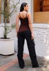 BLUSA FEMININA ASSIMÉTRICA CACAU PERFECT WAY