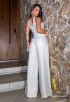 CROPPED FEMININO BORDADO CRU PERFECT WAY