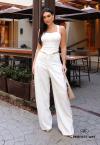 Perfect Way - CALÇA FEMININA WIDE LEG OFF WHITE