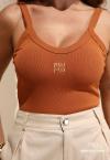 REGATA FEMININA CARAMELO PERFECT WAY