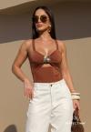 Perfect Way - BODY FEMININO TERRACOTA