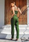 CALÇA FEMININA CORTE RETO VERDE PERFECT WAY