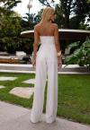 CORPETE ASSIMÉTRICO FEMININO OFF WHITE PERFECT WAY
