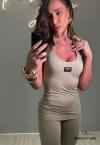 CONJUNTO FEMININO BLUSA + CALÇA FLARE BEGE PERFECT WAY