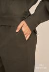 CALÇA COM BOLSOS UTILITARIO FEMININA verde militar PERFECT WAY