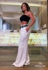 CALÇA FEMININA ALFAIATARIA BRANCO PERFECT WAY