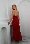 VESTIDO MIDI FEMININO VERMELHO PERFECT WAY