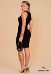 VESTIDO REGATA CURTO PRETO PERFECT WAY