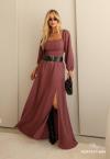Perfect Way - VESTIDO LONGO FEMININO rosa ENVELHECIDO