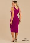 VESTIDO FEMININO MIDI FUCSIA PERFECT WAY