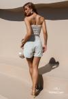 SHORTS FEMININO ALFAIATARIA 963 cru PERFECT WAY
