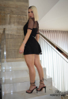 VESTIDO T-SHIRT  PRETO PERFECT WAY