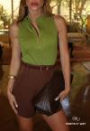 BODY FEMININO verde oliva PERFECT WAY