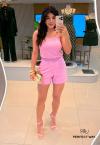 SHORTS FEMININO ROSA PERFECT WAY