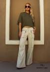 T-SHIRT CROPPED OVER FEMININA ESTAMPADA verde folha PERFECT WAY