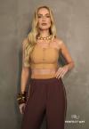 Perfect Way - CROPPED FEMININO DOCE DE LEITE
