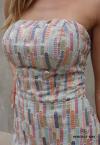 VESTIDO FEMININO CURTO JUSTO AZUL BEBÊ PERFECT WAY