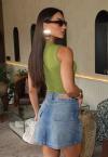 BODY FEMININO verde oliva PERFECT WAY
