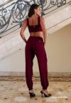 CROPPED COM BOJO FRENTE ASSIMETRICA  FEMININO burgundy PERFECT WAY