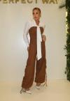 BODY FEMININO C/ GOLA DE LAÇO OFF WHITE PERFECT WAY