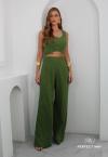 CROPPED FEMININO verde folha PERFECT WAY
