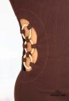 VESTIDO MAXI MIDI FEMININO marrom ( cafe) PERFECT WAY