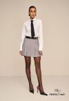SHORTS SAIA  C/ PREGAS FEMININO CINZA PERFECT WAY