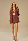 CAMISA C/ BOLSOS FEMININA cacau PERFECT WAY