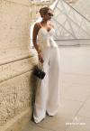 BLUSA FEMININA PEPLUM OFF WHITE PERFECT WAY