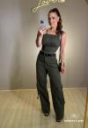 CROPPED FEMININO VERDE MILITAR PERFECT WAY
