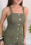 BLUSA FEMININA VERDE MILITAR PERFECT WAY