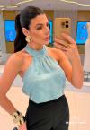 BLUSA FEMININA azul claro PERFECT WAY