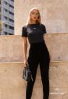 T-SHIRT FEMININA PRETO PERFECT WAY