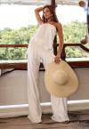 BLUSA FEMININA ASSIMÉTRICA 447 OFF WHITE PERFECT WAY