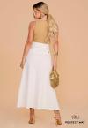 SAIA MAXI MIDI   OFF WHITE PERFECT WAY