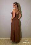VESTIDO MAXI MIDI FEMININO CACAU PERFECT WAY